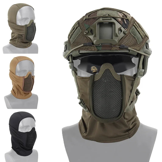 Máscara Telada Balaclava para Airsoft e Paintball